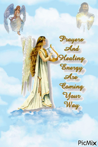 Healing prayers - Gratis animerad GIF