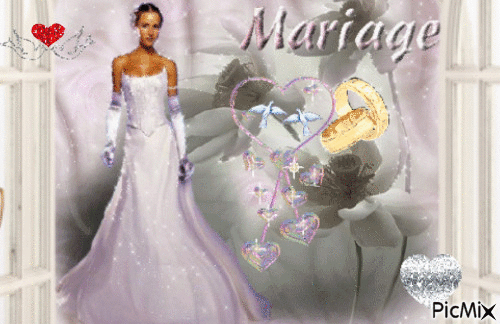 mariée - Darmowy animowany GIF