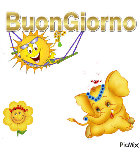 Buongiorno - 無料のアニメーション GIF
