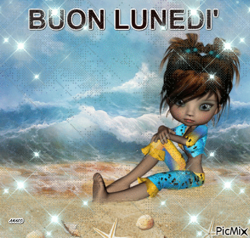 BUON LUNEDI' - 無料のアニメーション GIF
