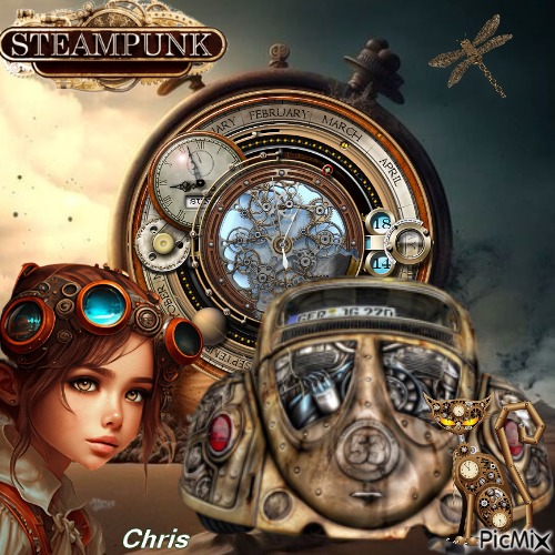 Enfant Steampunk - 無料png