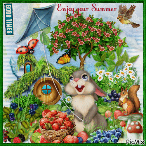 Enjoy your Summer. Good times - Ingyenes animált GIF