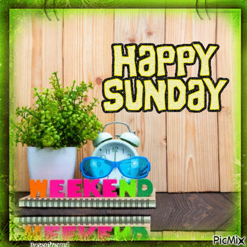 Happy Sunday - Gratis geanimeerde GIF