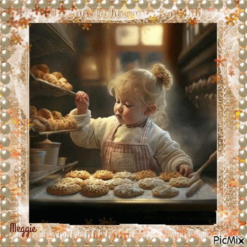 little baker - GIF animé gratuit