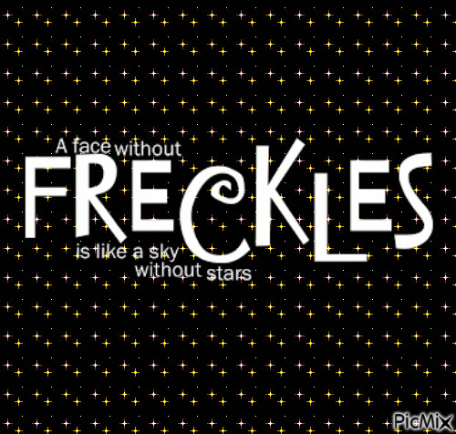 Freckles - Zdarma animovaný GIF