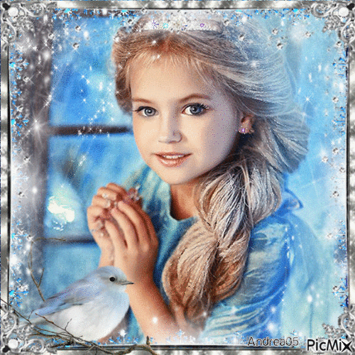 Winter princess... - Gratis geanimeerde GIF