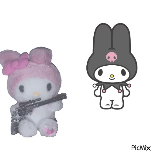 My Melody is killing - Free PNG