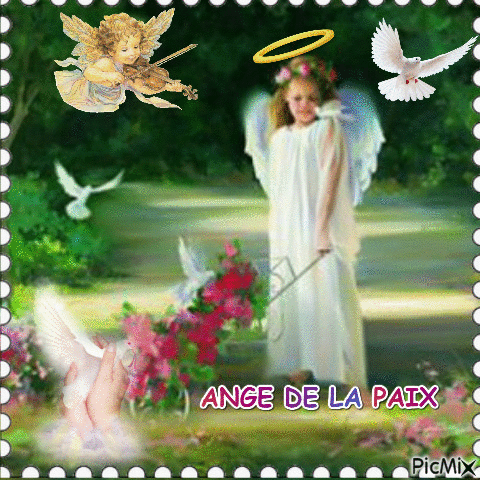 Ange de la Paix - Δωρεάν κινούμενο GIF