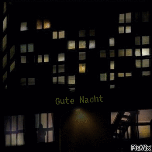 Gute Nacht - Gratis animeret GIF