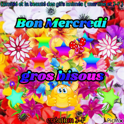 bon mercredi - Animovaný GIF zadarmo