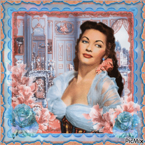 Yvonne De Carlo, Actrice d'origine Canadienne - Free animated GIF