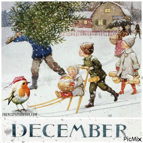 December - Ingyenes animált GIF