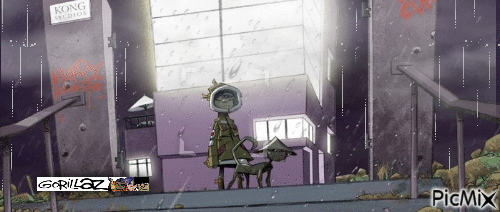 Rainy day at Kong - Animovaný GIF zadarmo