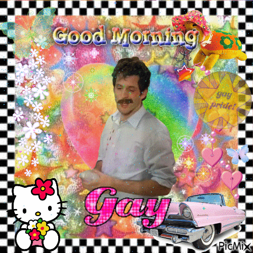good morning gay - Δωρεάν κινούμενο GIF