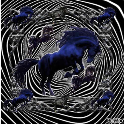 cheval temporel - Δωρεάν κινούμενο GIF