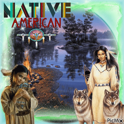 Native American CONTEST - Бесплатный анимированный гифка