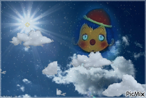Sky and Clouds - Ilmainen animoitu GIF