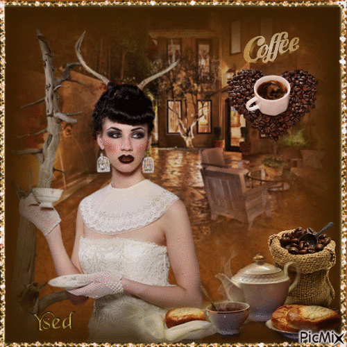 Cafe... - Ingyenes animált GIF