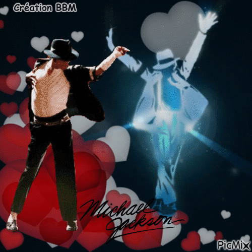 Michael Jackson par BBM - Безплатен анимиран GIF
