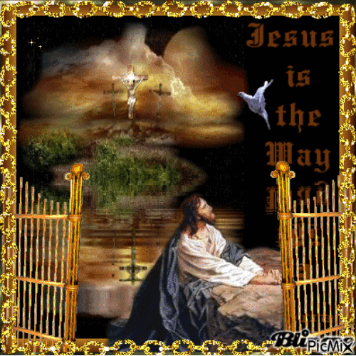 Jesus Is the Way - GIF animé gratuit