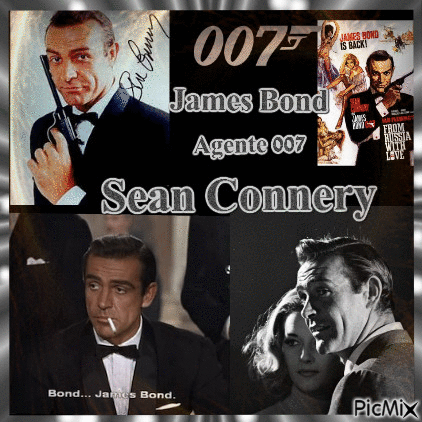 JAMES BOND  - Sean Connery - Besplatni animirani GIF