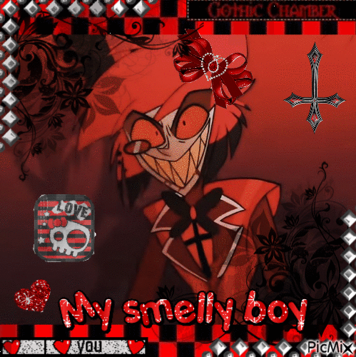 Alastor the smelly - Free animated GIF