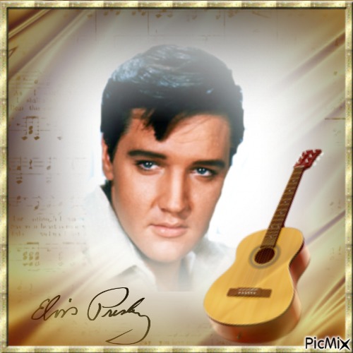 Elvis Portrait - фрее пнг