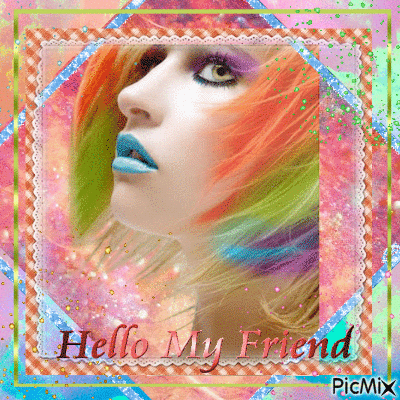 hello friend - 免费动画 GIF