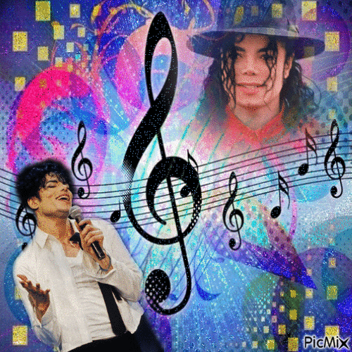 Michael Jackson. - GIF animado grátis
