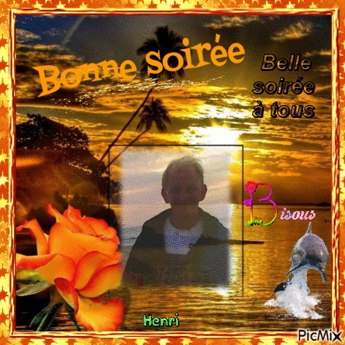 BONNE SOIREE - Δωρεάν κινούμενο GIF