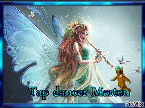 Tap dancer Marten - Бесплатный анимированный гифка