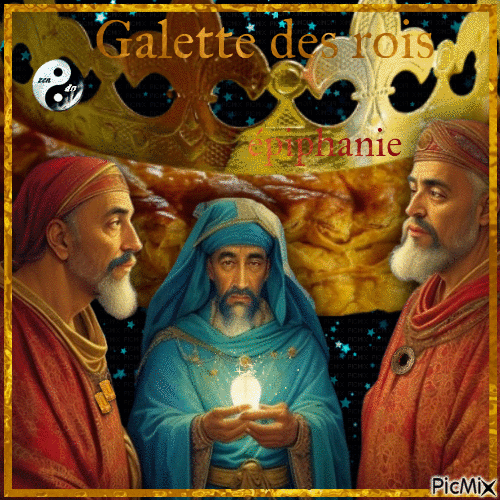 ✦ Galette des rois - Zdarma animovaný GIF