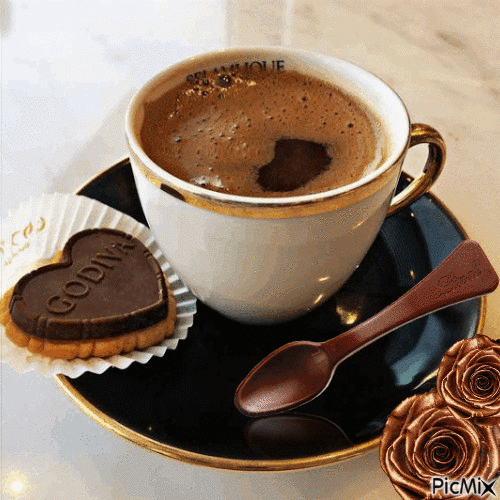 Coffee and Chocolate - Nemokamas animacinis gif