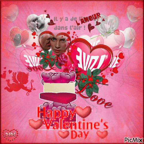 Happy Valentine's Day - Бесплатни анимирани ГИФ