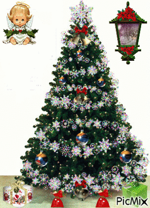 Vianoce - Bezmaksas animēts GIF