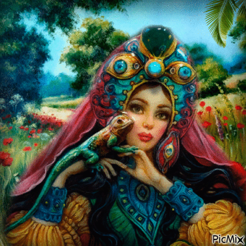 fantasy woman - Ingyenes animált GIF
