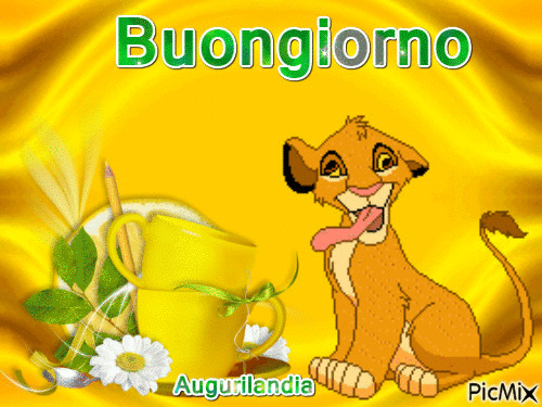 buongiorno - Animovaný GIF zadarmo