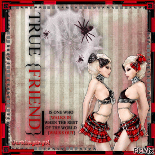 True friend - GIF animé gratuit