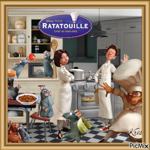 Ratatouille - GIF animado gratis