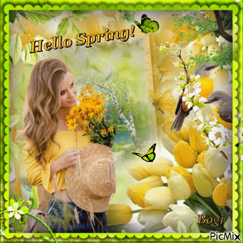 Have a nice spring Sunday... - Ingyenes animált GIF