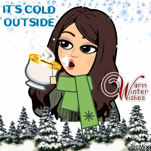 It's cold outside - Free animated GIF