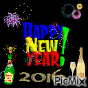 happy new year - Gratis animerad GIF