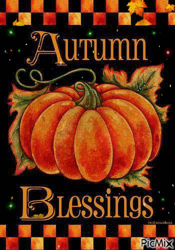Autumn Blessings - Δωρεάν κινούμενο GIF