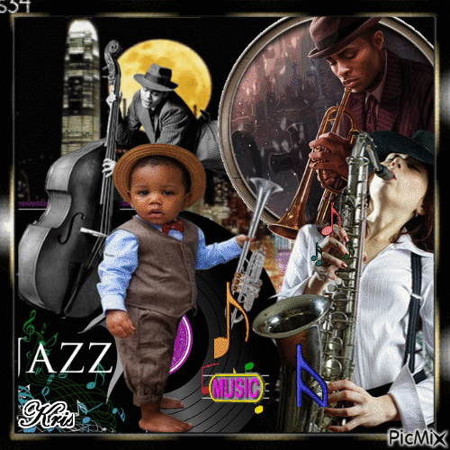 Jazz-band ( - Animovaný GIF zadarmo