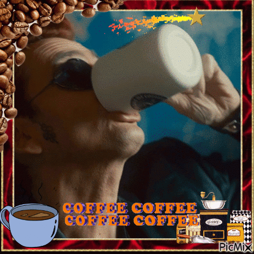 Contest: Come for coffee - GIF animado gratis