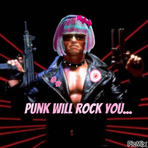 my punk will rock you... - Free animated GIF