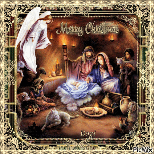 Happy Merry Christmas for all my Friends... - Gratis geanimeerde GIF