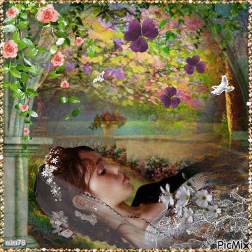 La belle au bois dormant - Ilmainen animoitu GIF