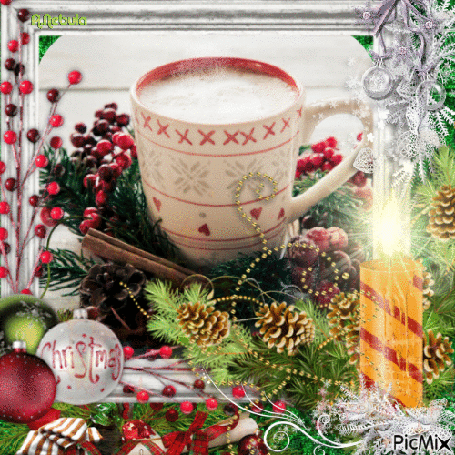 Christmas/Coffee - Gratis geanimeerde GIF