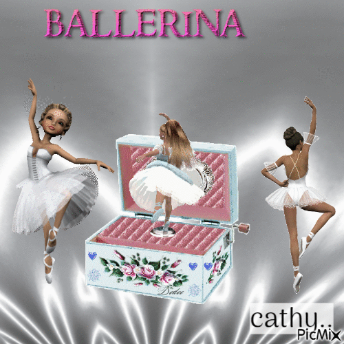 ballerine - GIF animé gratuit